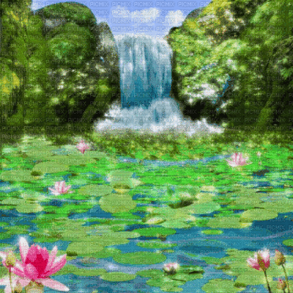 Animated.Summer.Background - By KittyKatLuv65 - Free animated GIF