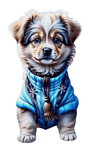 loly33 chien hiver - 免费PNG
