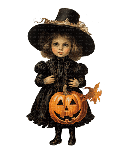 Enfant Vintage Halloween - png ฟรี