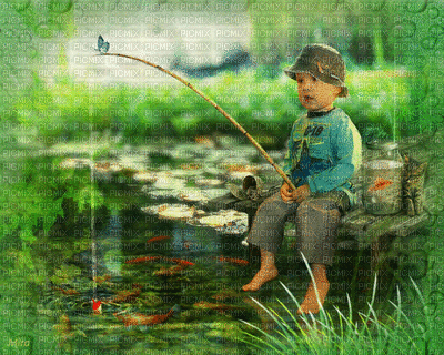 small fisherman-Nitsa P - Бесплатный анимированный гифка