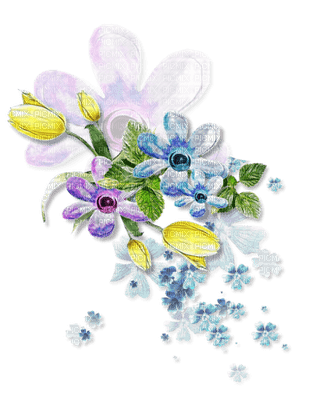 fleur bleu.Cheyenne63 - darmowe png