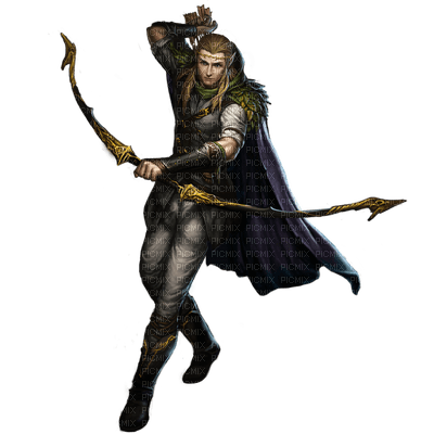 archer elf - ücretsiz png