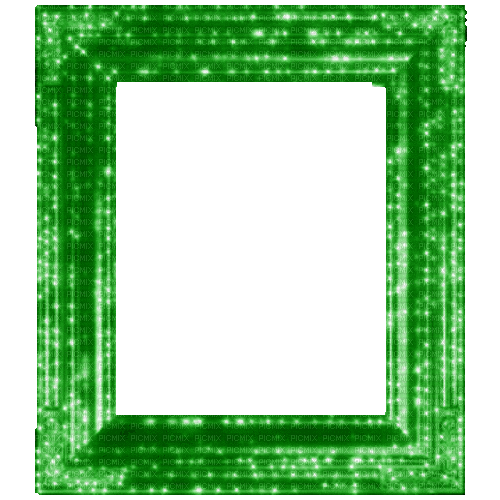 green frame - GIF animé gratuit