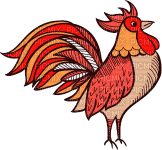 Rooster - bezmaksas png