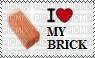 i love my brick - bezmaksas png