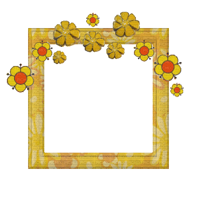 Small Yellow Frame - Bezmaksas animēts GIF
