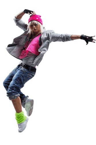 girl breakdancing - δωρεάν png
