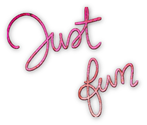 soave text just fun pink - PNG gratuit