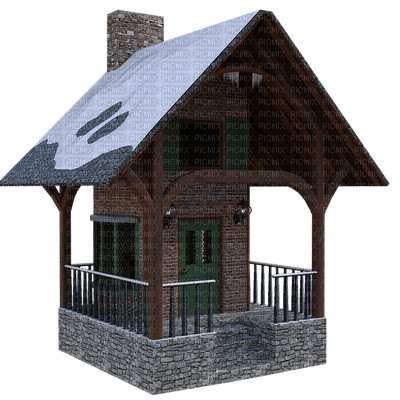 cabin, house, talo - 免费PNG
