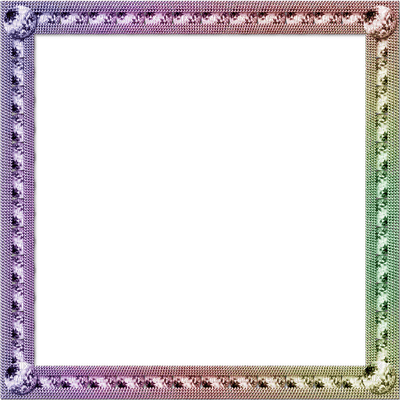 Frame Blue Pink Green Yellow  - Bogusia - PNG gratuit