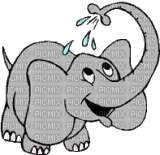 słoń - GIF animasi gratis