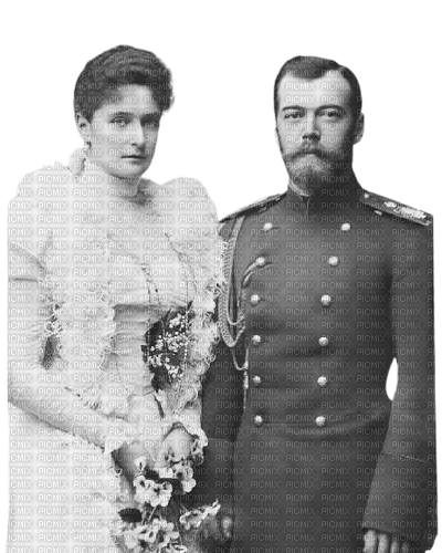 Nicolas II Alexandra Feodorovna - bezmaksas png