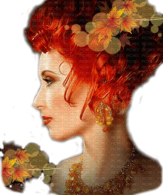 autumn femme - ücretsiz png