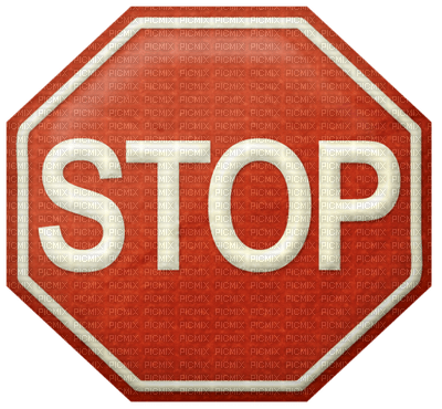 Kaz_Creations Sign Logo Text Stop - zadarmo png