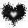 beating heart black - 無料のアニメーション GIF