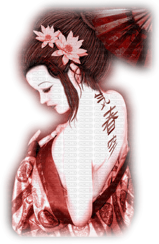 geisha - bezmaksas png
