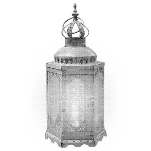 kikkapink deco scrap white lantern - ücretsiz png