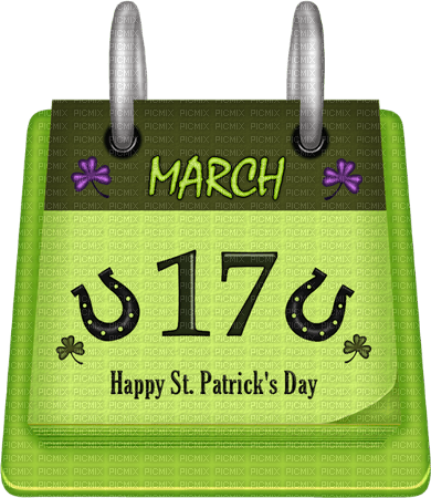 17. March. Saint Patricks Day. Leila - ücretsiz png