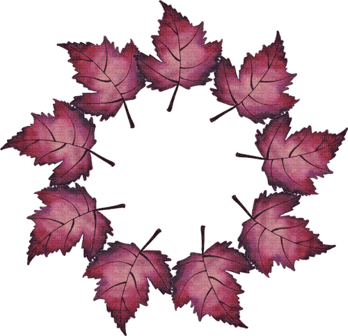 autumn leaves wreath, sunshine3 - безплатен png