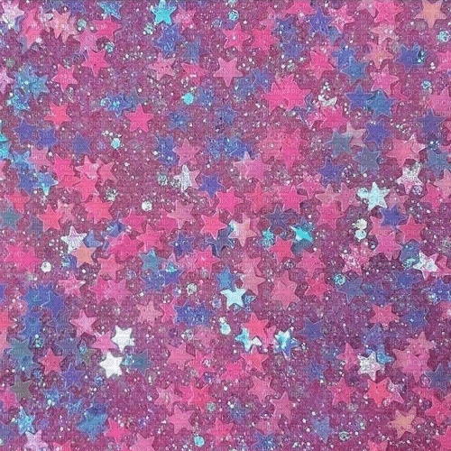 pink and purple star glitter - png gratuito