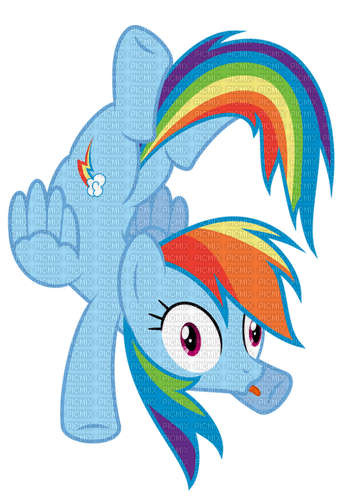 little pony rainbow - безплатен png