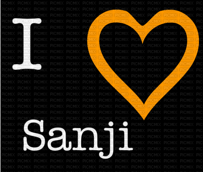 I Love Sanji - png gratuito