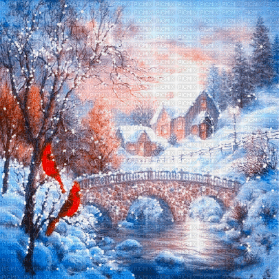 background animated hintergrund winter - Ilmainen animoitu GIF