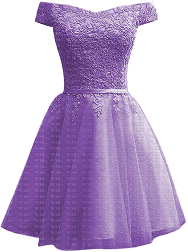Dress Lilac - By StormGalaxy05 - png ฟรี