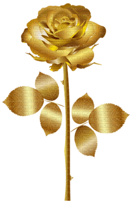 flowers gold bp - png gratuito