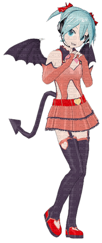 dolceluna anime girl vocaloid - 免费PNG