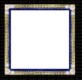Rena black gold Frame Rahmen - Gratis animeret GIF