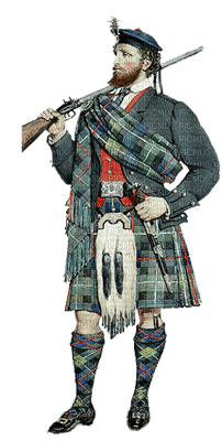 Scottish man, doll bp - ücretsiz png