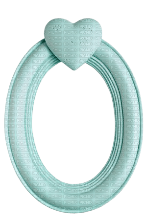 vintage frame turquoise - δωρεάν png
