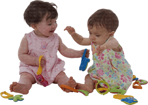 barn-leker---babies plaiyng - PNG gratuit