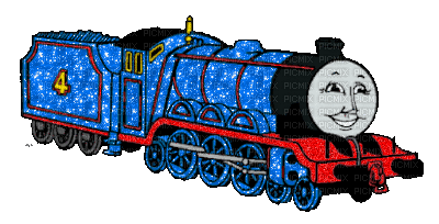 Gordon - Thomas the Tank Engine - GIF animado gratis