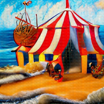 Circus by the Sea - gratis png
