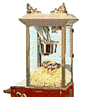 Popcorn Maschine - GIF animé gratuit