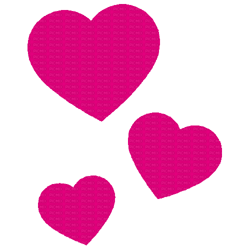 pink hearts - Gratis geanimeerde GIF