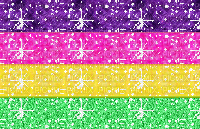 Lesbian glitter flag - Бесплатный анимированный гифка