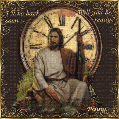 Jesus Will Be Back - Бесплатни анимирани ГИФ