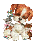 puppy and friends - png gratis