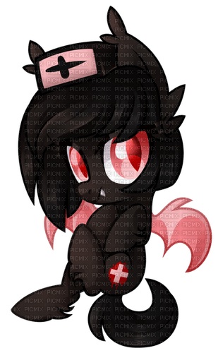 Vampire Nurse Pony - darmowe png