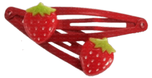 strawberry clips - zdarma png
