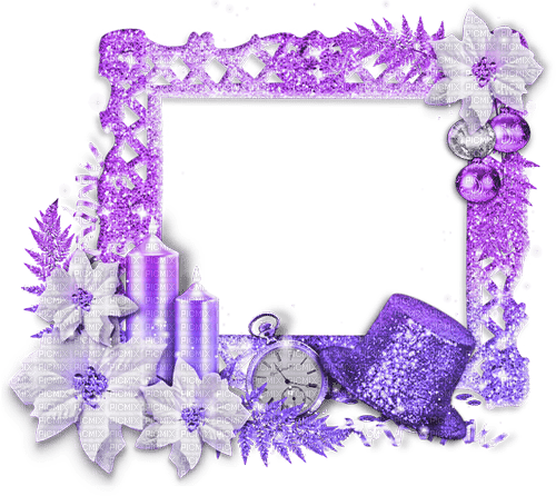 soave frame  flowers christmas year flowers candle - zadarmo png