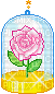 Pink Rose - Gratis animeret GIF