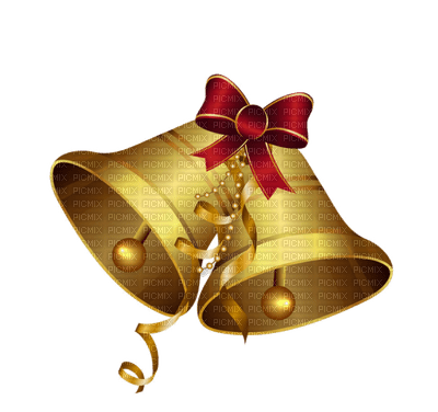 christmas bells deco noel cloches - png grátis