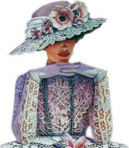 Rena Spring Vintage Woman Lady Frau - фрее пнг