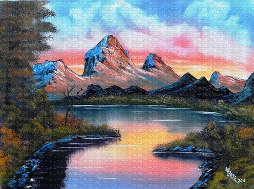 dolceluna painting background - PNG gratuit