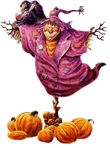 halloween scarecrow by nataliplus - бесплатно png