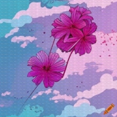 Flowers in the Sky - gratis png